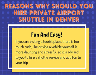 Reasons Why Should You Hire Private Airport Shuttles