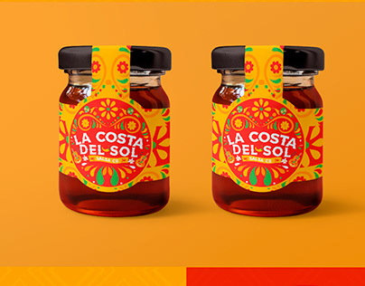 La costa Del Sol Label Design and Illustrations