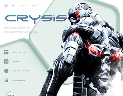 Landing web site by Crysis