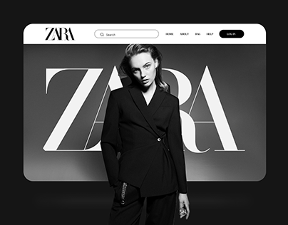 Zara Web Redesign
