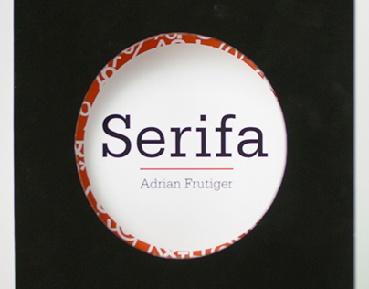 Serifa Type Book
