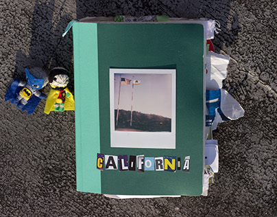Craft project: Oh Comely Scrapbook Memories: California