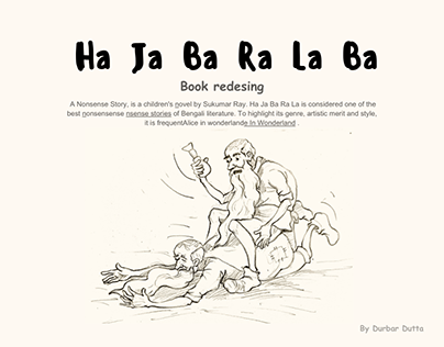 Ha Ja Ba Ra La (Book redesing)