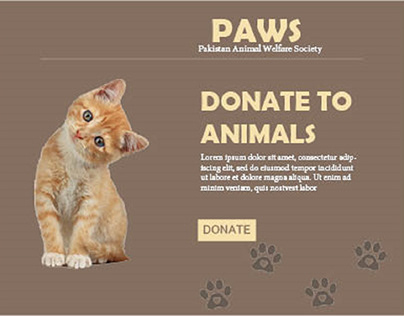 PAWS POSTER