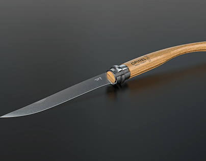 modelling and rendering of OPINEL France pocket knife