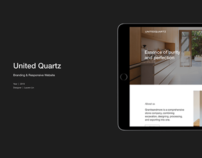 United Quartz Website Design