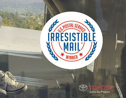 Toyota Direct Mail - USPS Irresistible Mail Award