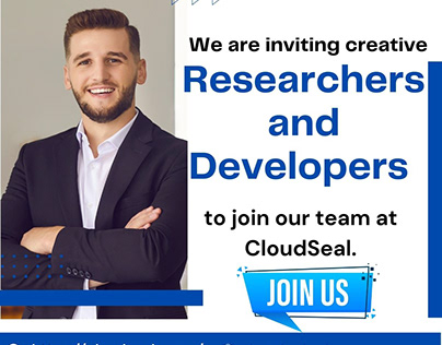 researchers &developers to join our team at CloudSeals.