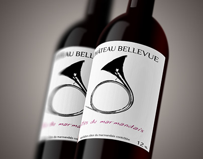 étiquettes 2017 pour Château Bellevue