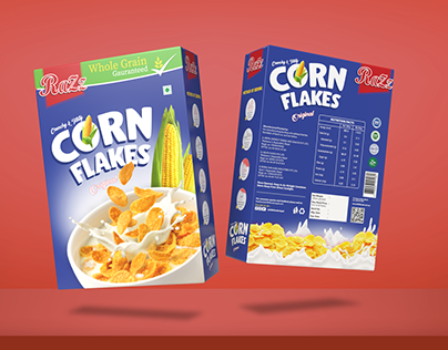 Cornflakes Packaging Design for hilifefoodsnepal