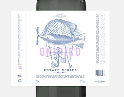 Onírico - Wine Label