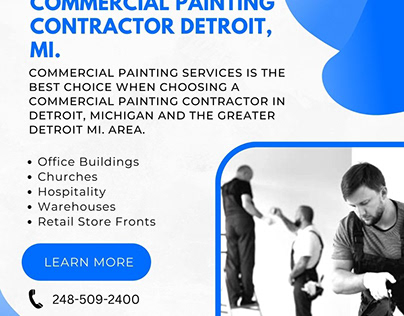 Commercial painting contractors Detroit