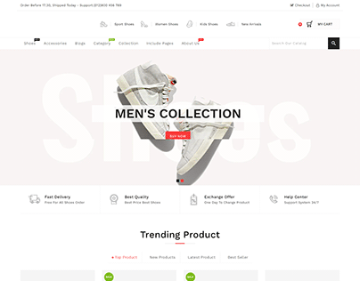 Shoes Design Website