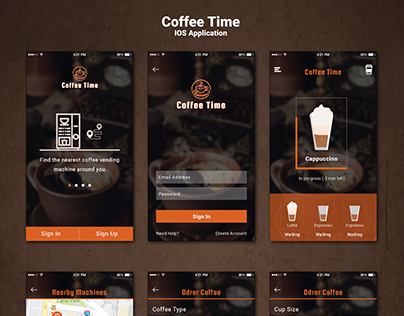 Coffee Time IOS Application