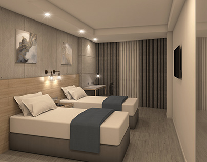 Jet Hotel - Standard Twin Bedroom