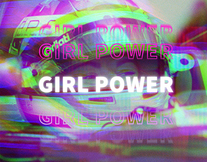 Girl at F1