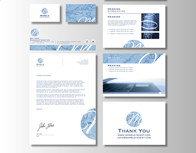 Corporate Identity - Marble Investments