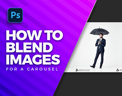 How to blend images in photoshop