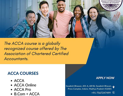 The ACCA Course is a globally recognized course
