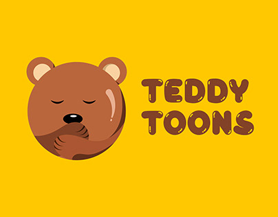Teddy Toons Logo Design