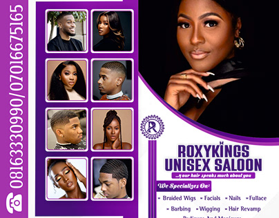 Roxykings Unisex Saloon Banner