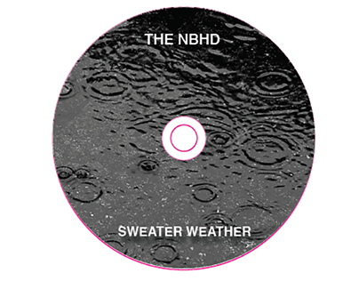 The NBHD CD packaging