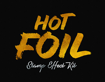 FREE Hot Foil Stamp Effect Kit Sampler