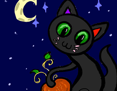 Halloween cat 🎃