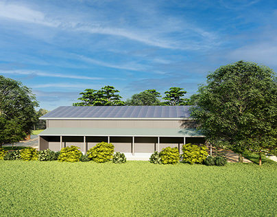 SOLAR PANEL ROOF HOUSE