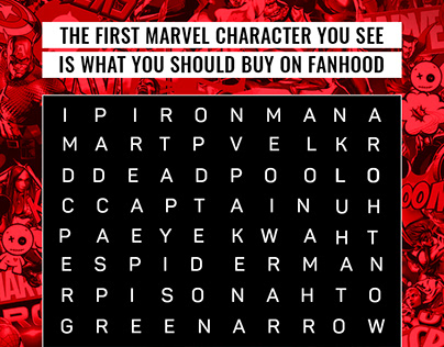 Marvel Character - Crossword Puzzle