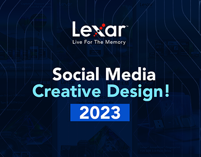 Social Media Creatives For Lexar