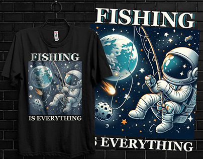 T shirt design Astronaut