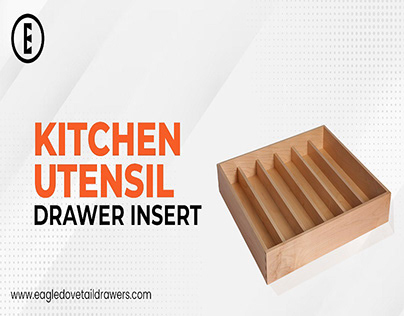 Kitchen Utensils with Drawer Inserts