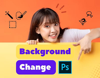 Background Change In Photoshop