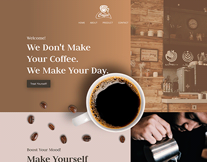 Coffee Shop Sample Website