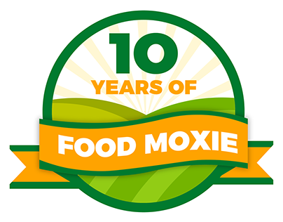 Food Moxie 10 Year Anniversary Logo