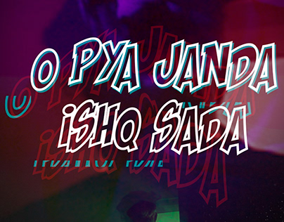 Poster Design for O Pya Janda Ishq Sada