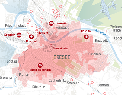 Infografía: Bombardeo de Dresde