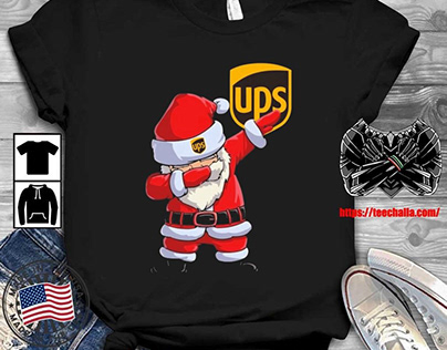 Original Santa Claus Dabbing UPS Christmas 2023 Shirt