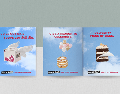 MilkBar Magazine Advertisements