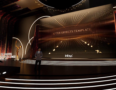 virtual awards stage design