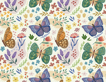 Pattern butterflies