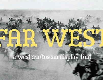 Far West typeface