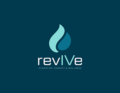 Revive Hydration Therapy & Wellness Branding