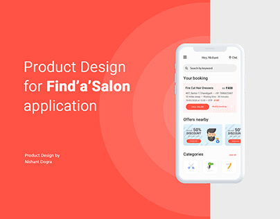 Salon app - Find'a'Salon nearby.