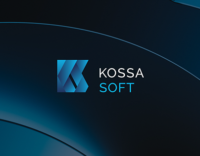 KossaSoft web-development company // logo & identity