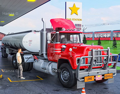 Oil truck Transport