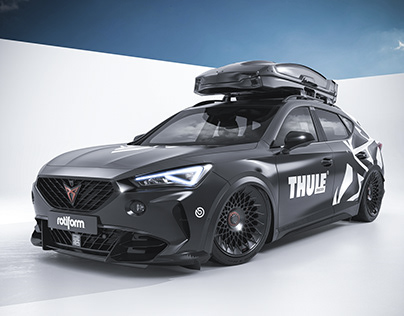 Cupra Formentor Thule Livery