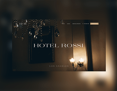 Luxury Hotel Web Design