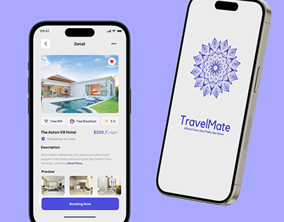 TravelMate Hotel Booking App